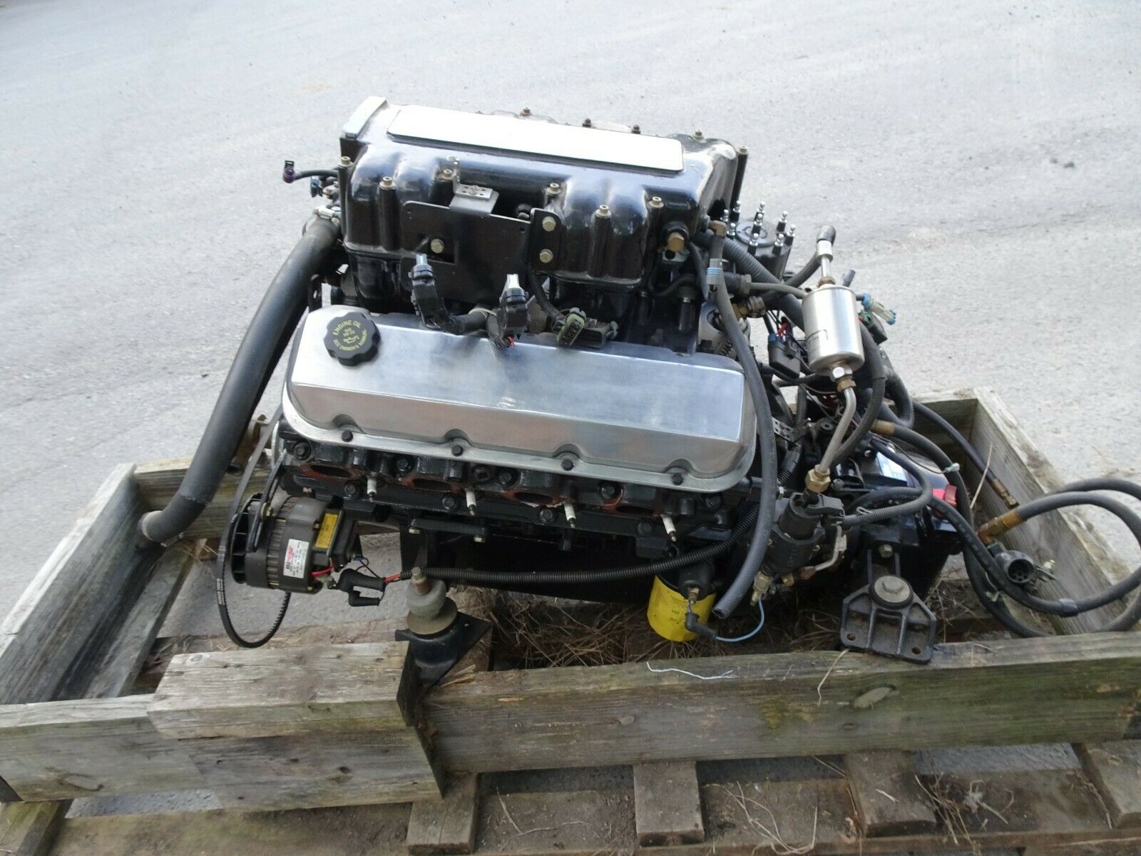 GM Marine Engine 454 HO EFI ASM Intake High Output PFI Jet ZF Hurth HSW 450D