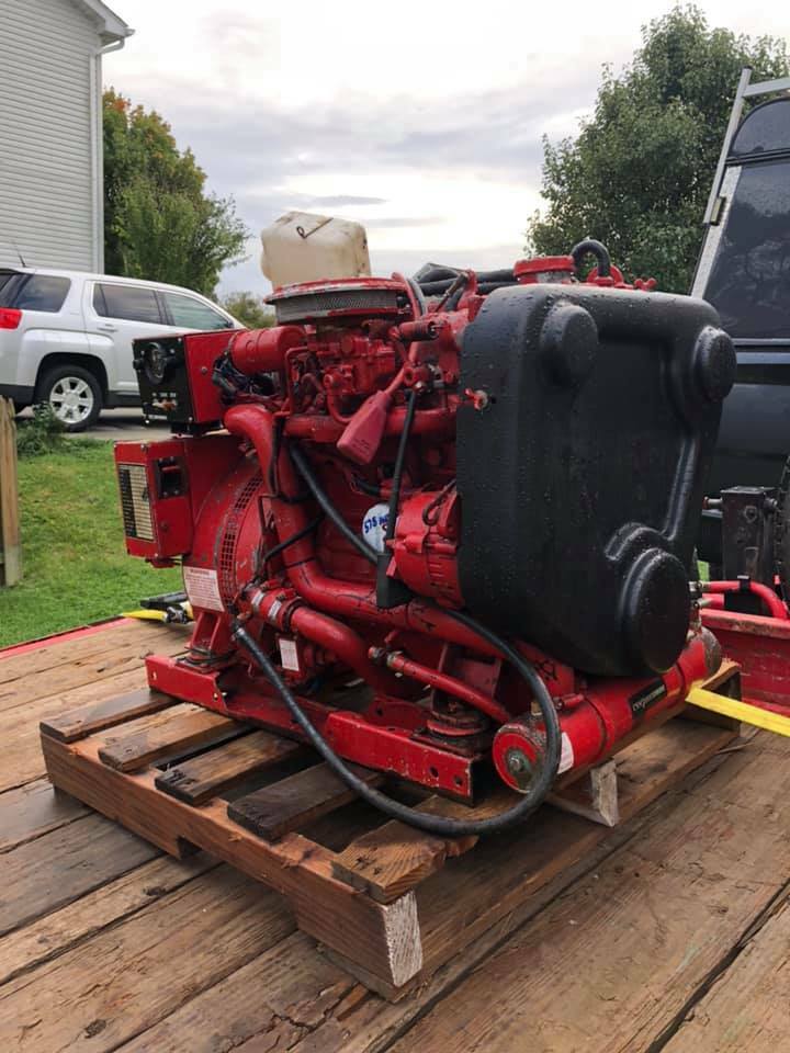 2001 Westerbeke 8.5 BTG , 8.5 kW Marine GAS Generator 60 Hz