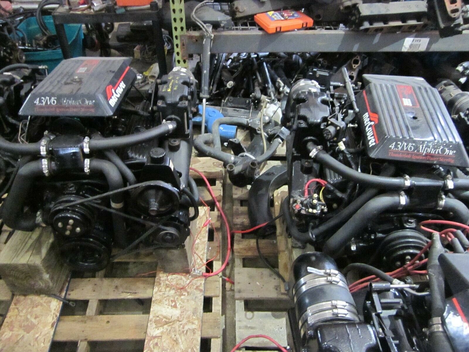 MERCRUISER 4,3L COMPLETE REPOWER + OUTDRIVE+TRANSOM ASSEMBLY! WE EXPORT “NICE”