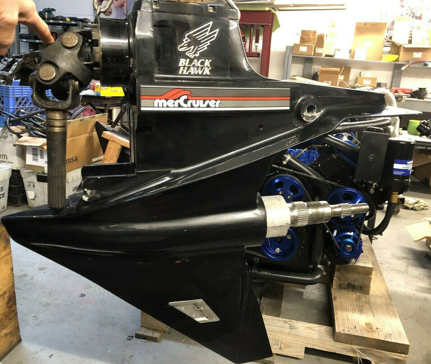 MERCRUISER MERCURY Bravo BLACKHAWK OUTDRIVE 1.36 RATIO ELIMINATOR DONZI SSM Boat