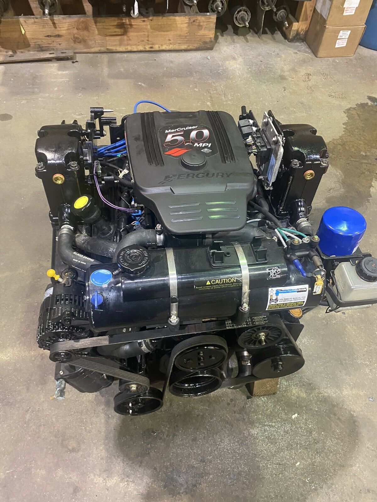 MERCRUISER 5.0L MPI FWC ENGINE MOTOR Bravo Sterndrive take out engine 305CI V8