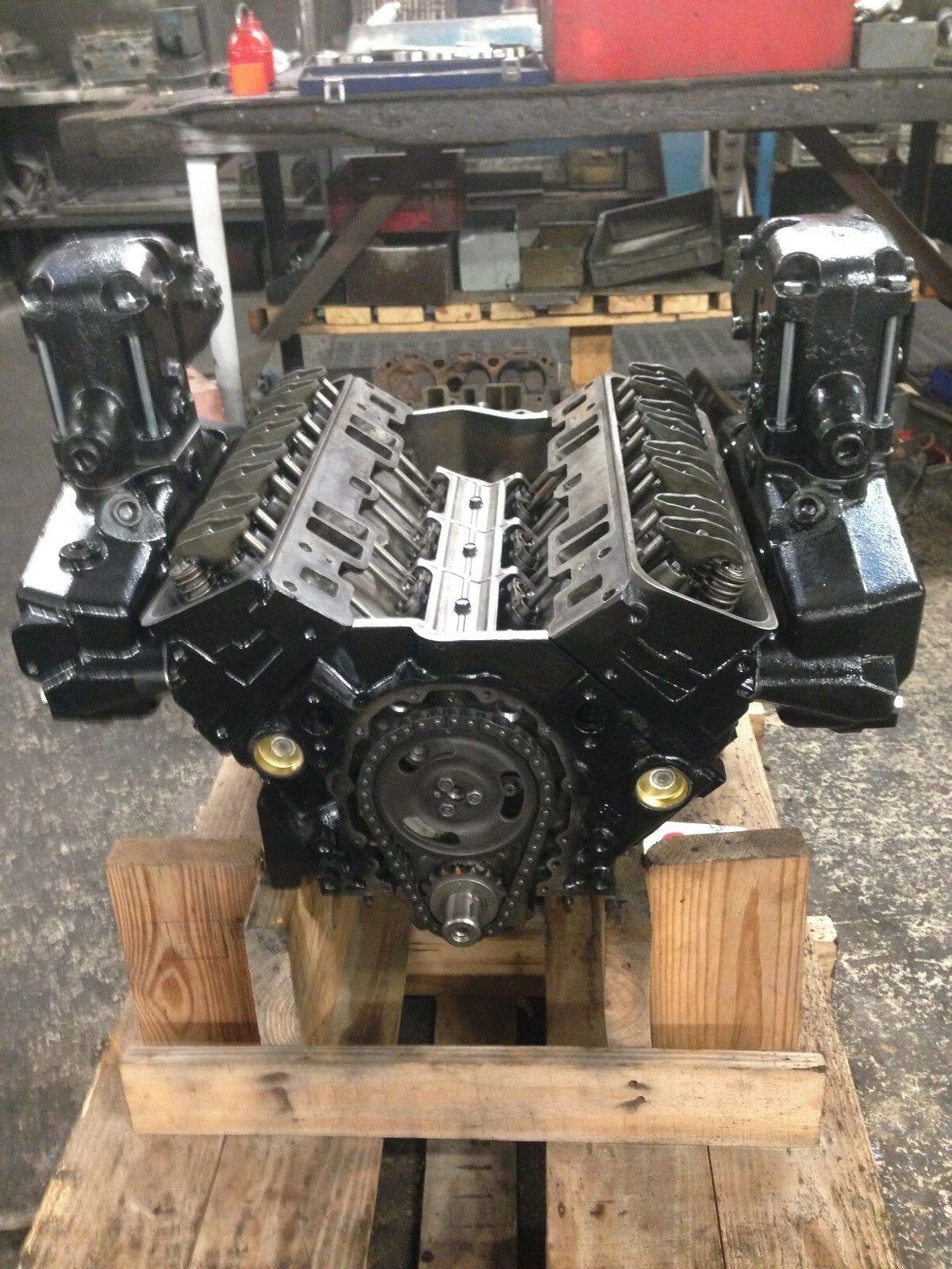 MERCRUISER 5.0 / 5.7 V8 MARINE ENGINE FACTORY RECON LONG MOTOR + MANIFOLDS