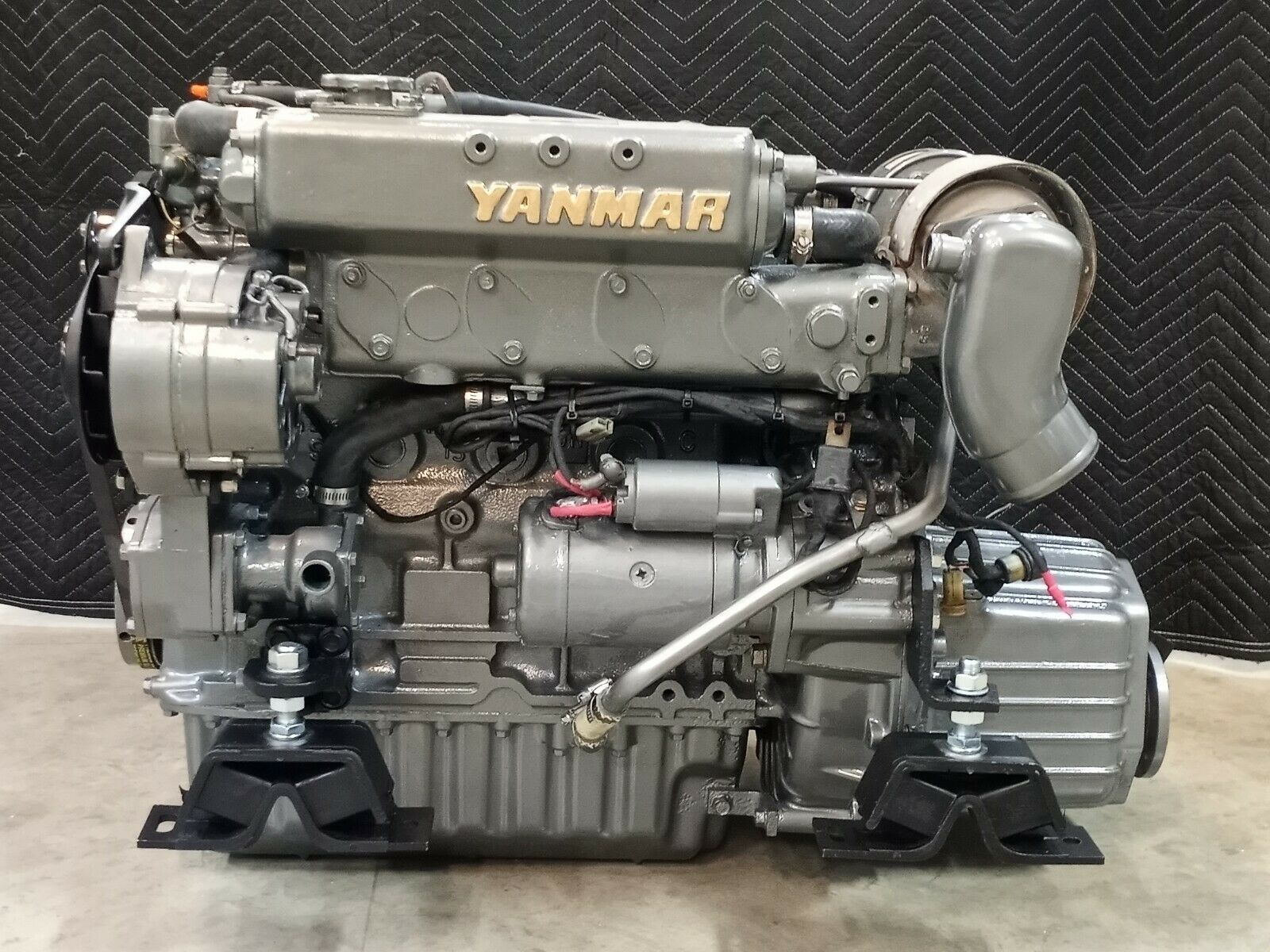 Yanmar 4JH-TE 55hp diesel inboard