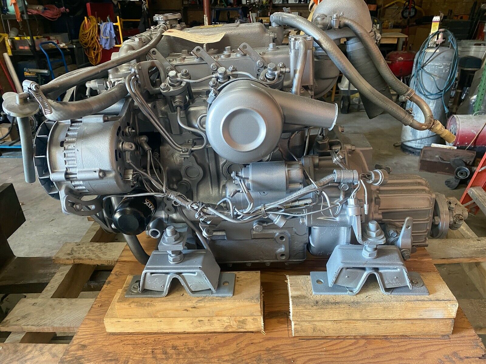 Yanmar 3GM30F Diesel Engine sn# 022178 3 Cyl 24hp FWC