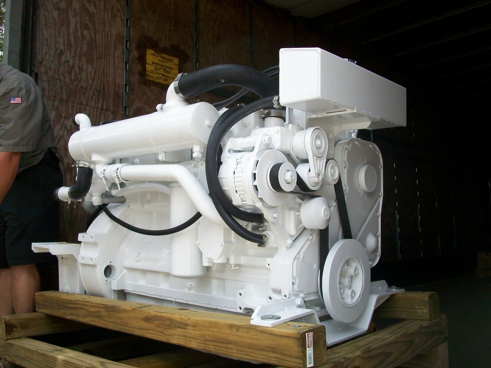 Cummins 6CTA  450 hp marine engines 8.3 L .  reman units
