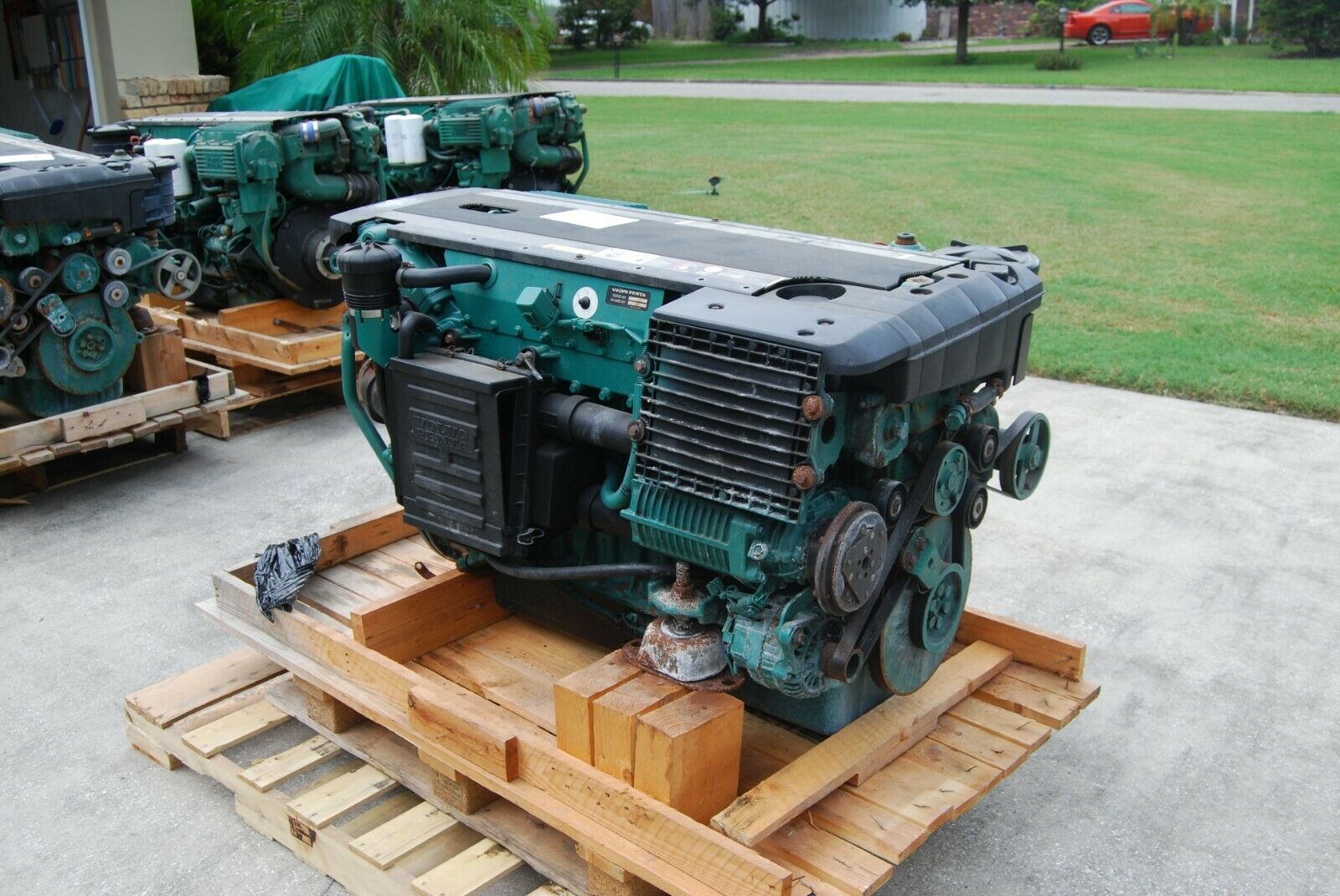 Volvo Penta  marine D6-370 model diesel engines