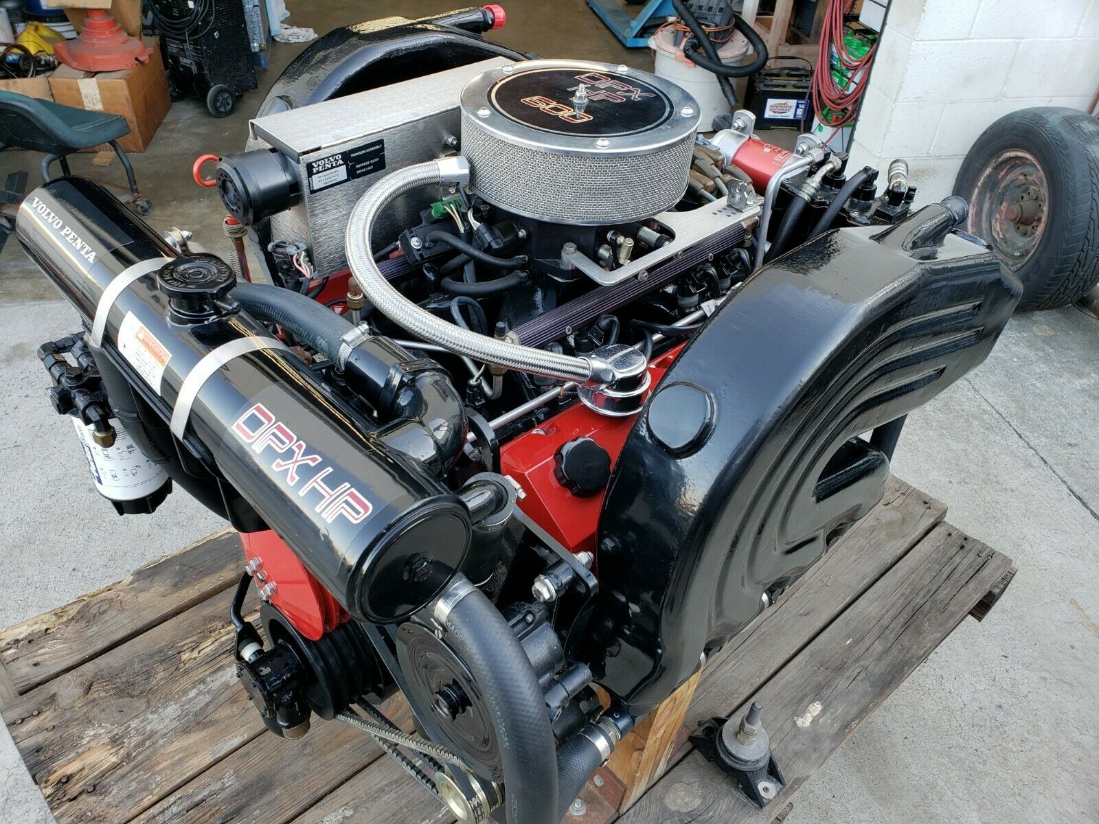 VOLVO PENTA DPX600 NOS BOBTAIL ENGINE ONLY