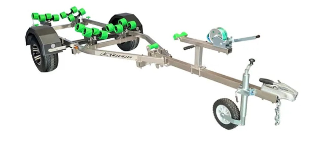 Stainless Steel PWC Jet Ski Trailer - Image 4