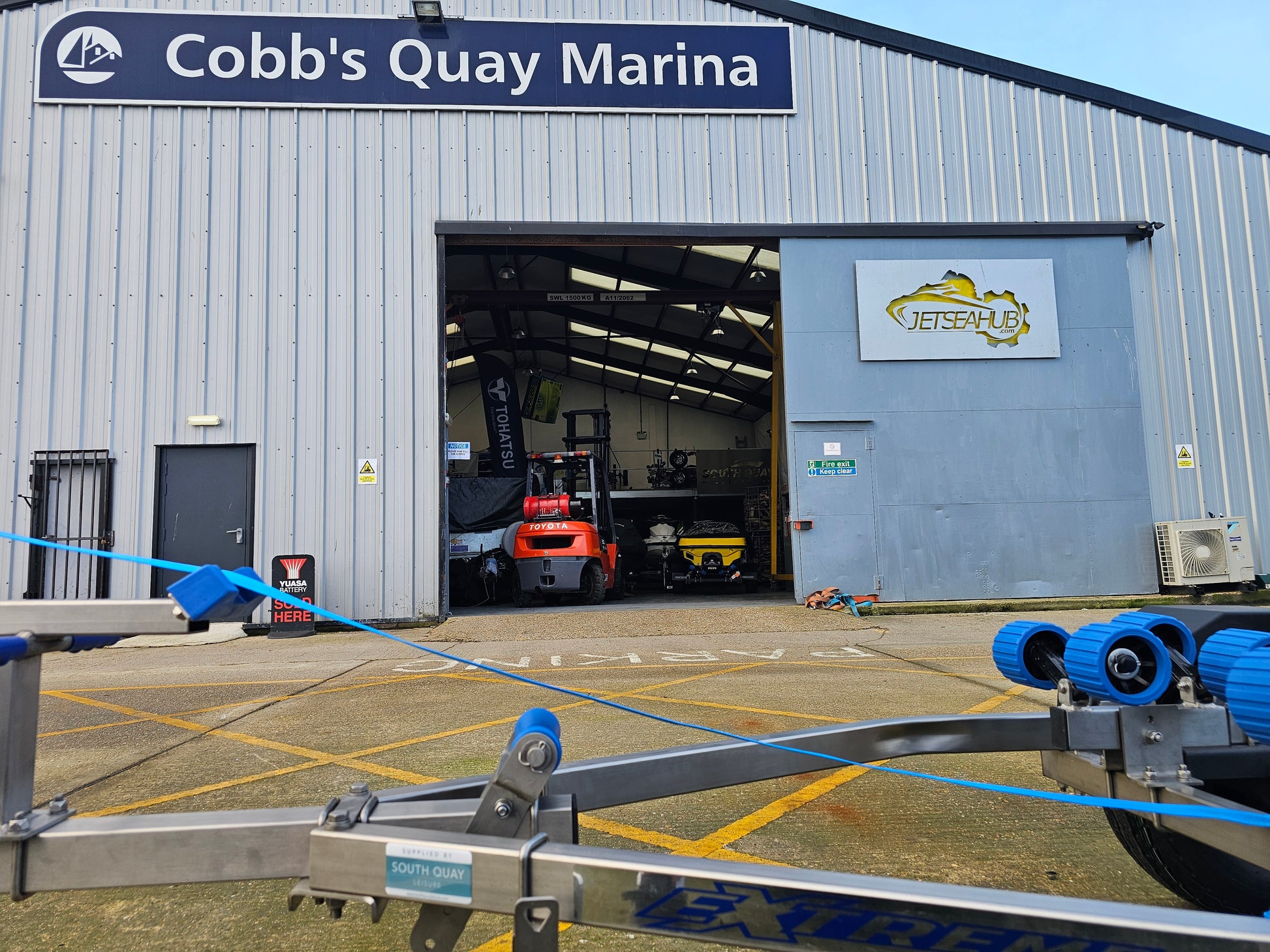 Stainless Steel PWC Jet Ski Trailer - Image 3