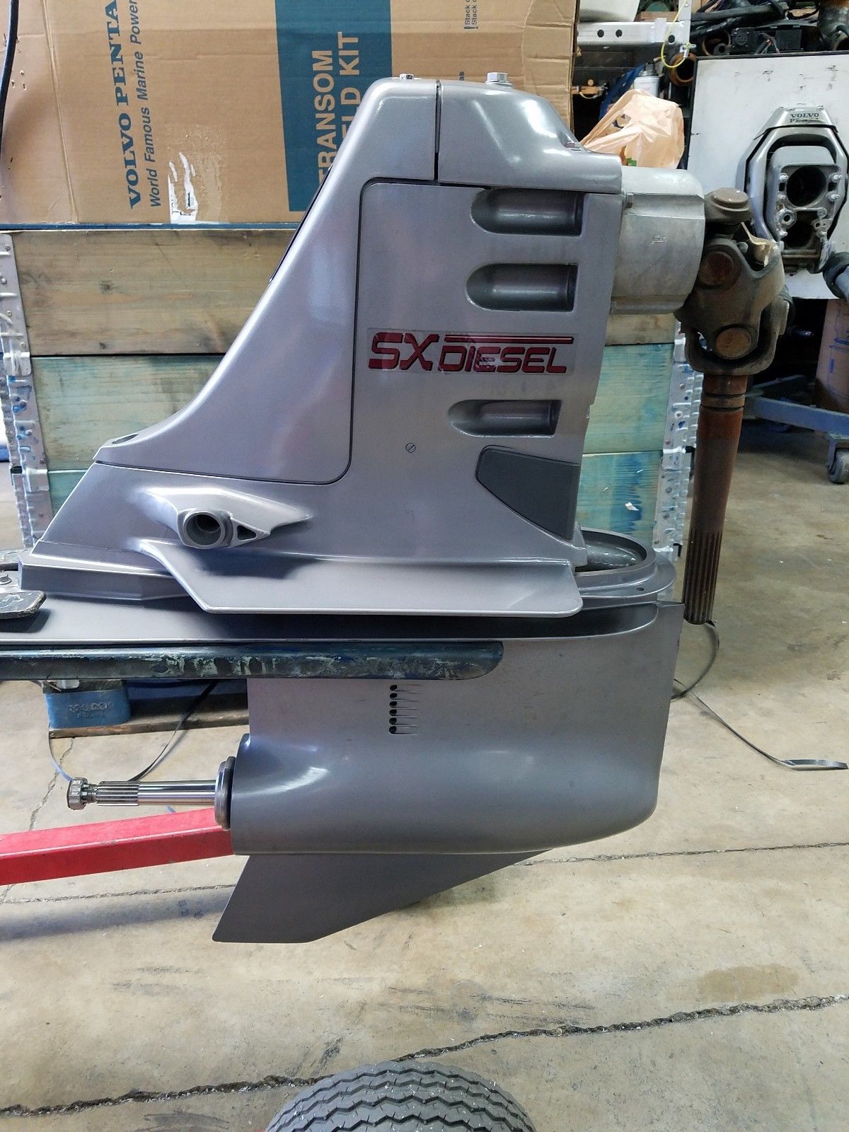 VOLVO PENTA SX-CT1 DRIVE 3868396 1.85:1 RATIO NEVER INSTALLED ON A BOAT!!