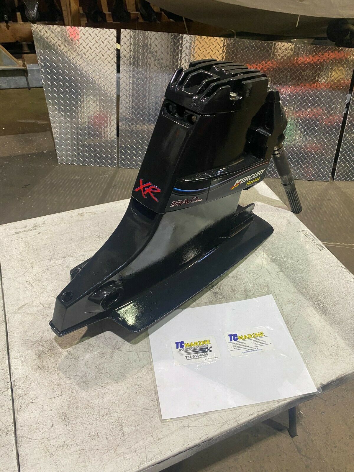 Mercruiser Bravo XR upper unit. 1.50 Complete Mercury racing