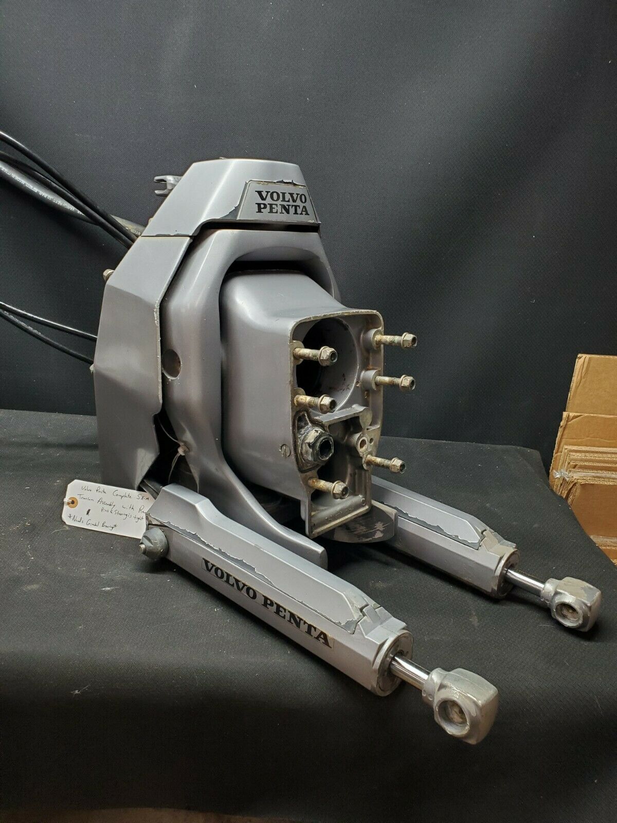 Volvo Penta SX SX-M Gimbal Transom Shield Assembly 3869341 3851968 with Rams